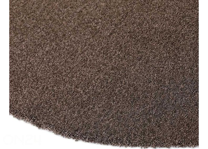 Narma tuftattu matto Jazz™ brown Ø 200 cm kuvasuurennos