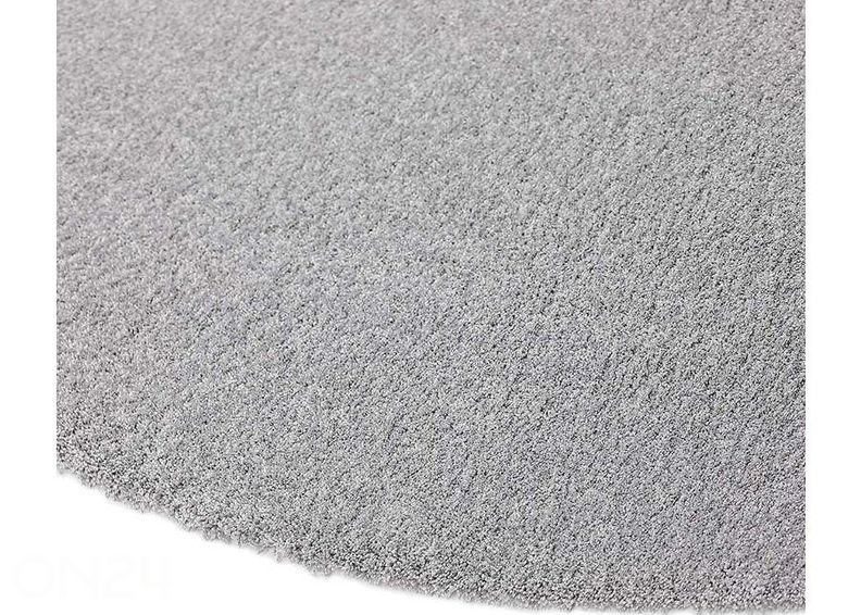 Narma tuftattu matto Jazz™ silver Ø 133 cm kuvasuurennos