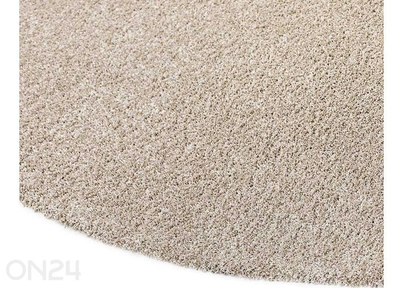 Narma tuftattu matto Sweet™ kermanvärinen pyöreä Ø 200 cm kuvasuurennos