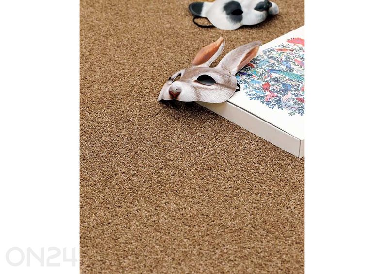 Narma tuftattu matto Sweet™ kullanvärinen pyöreä Ø 133 cm kuvasuurennos