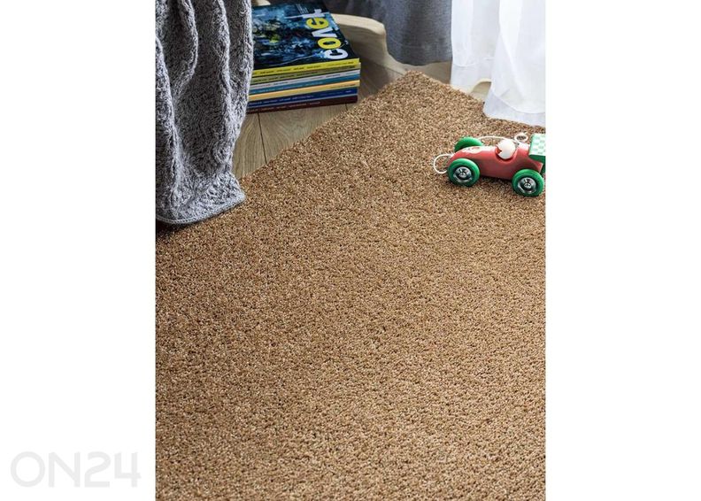 Narma tuftattu matto Sweet™ kullanvärinen pyöreä Ø 200 cm kuvasuurennos