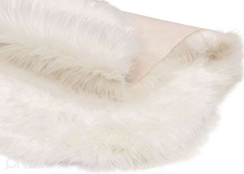 Narma Vegan Fur plyysimatto Dolly ivory 60x90 cm kuvasuurennos