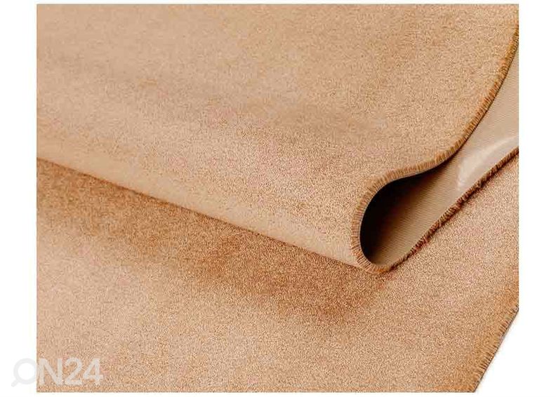 Narma velour matto Eden camel pyöreä Ø 200 cm kuvasuurennos