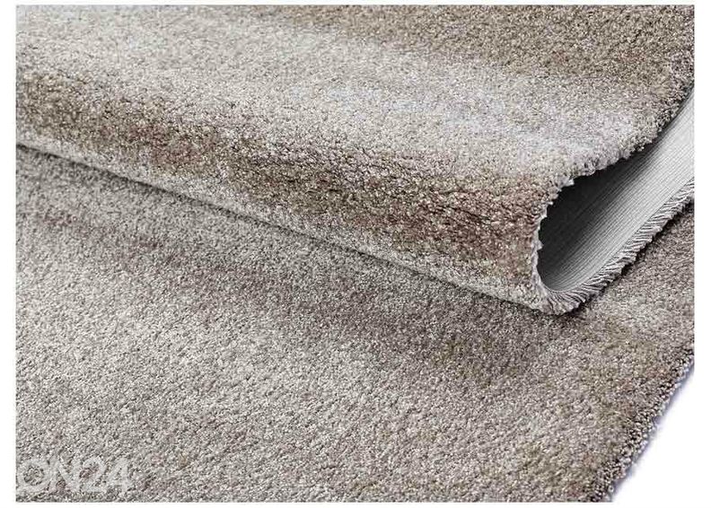 Narma velour matto Noble™ beige pyöreä Ø 200 cm kuvasuurennos