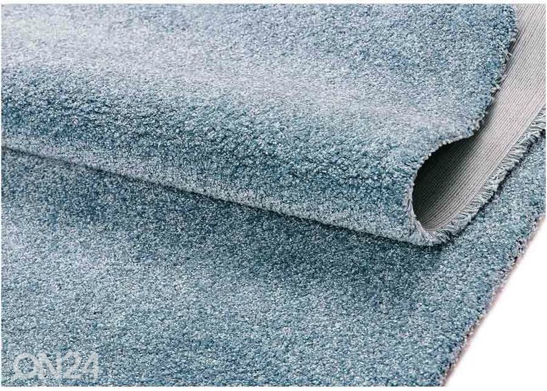 Narma velour matto Noble™ blue pyöreä Ø 133 cm kuvasuurennos