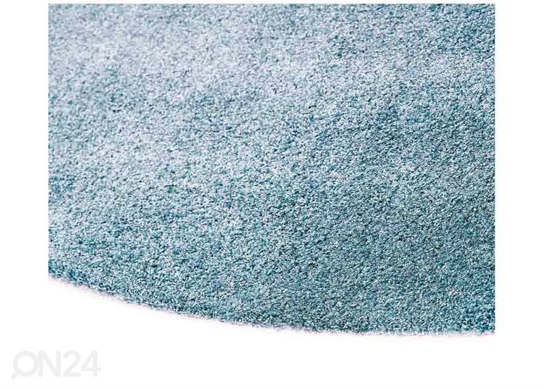 Narma velour matto Noble™ blue pyöreä Ø 133 cm kuvasuurennos
