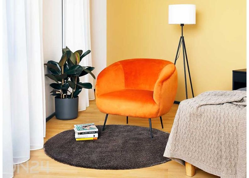 Narma velour matto Noble™ brown 200x300 cm kuvasuurennos