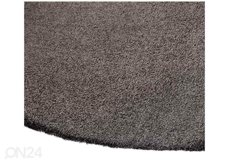 Narma velour matto Noble™ brown pyöreä Ø 200 cm kuvasuurennos