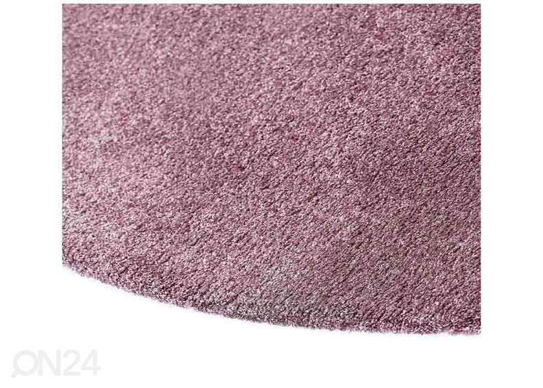 Narma velour matto Noble™ lilac pyöreä Ø 200 cm kuvasuurennos