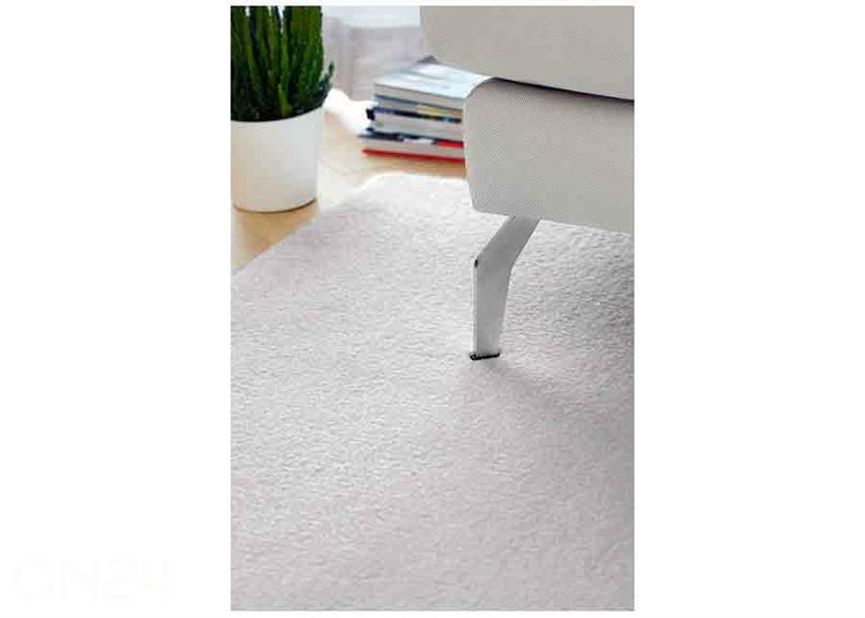 Narma velour matto Noble™ salt 120x160 cm kuvasuurennos