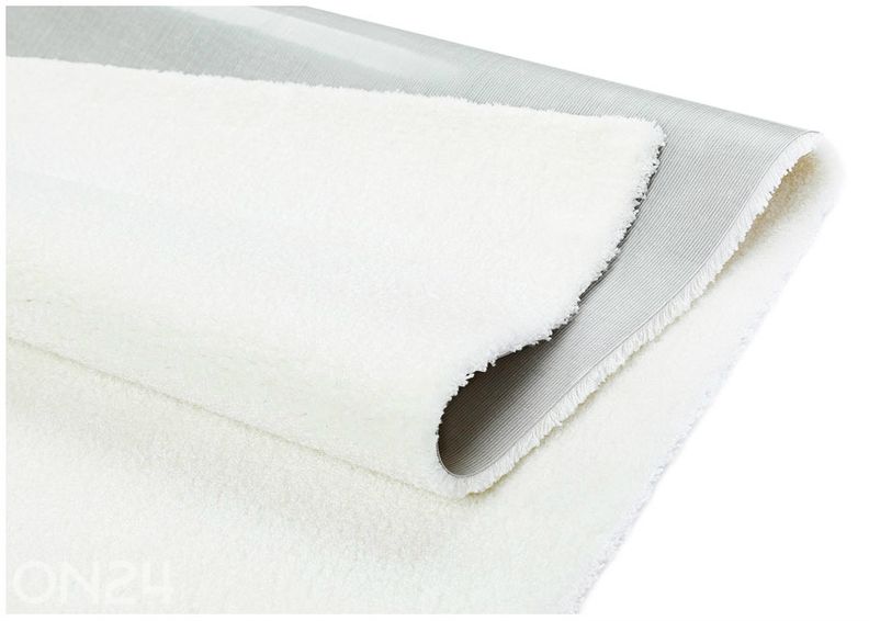 Narma velour matto Noble™ white 67x133 cm kuvasuurennos
