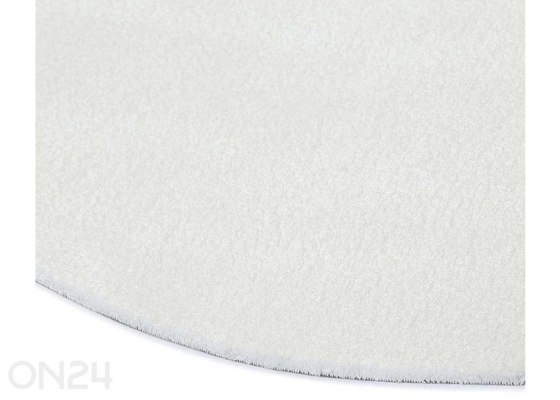 Narma velour matto Noble™ white pyöreä Ø 200 cm kuvasuurennos
