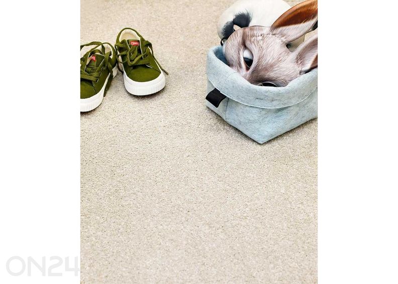 Narma velourmatto Wow™ cream 67x133 cm kuvasuurennos
