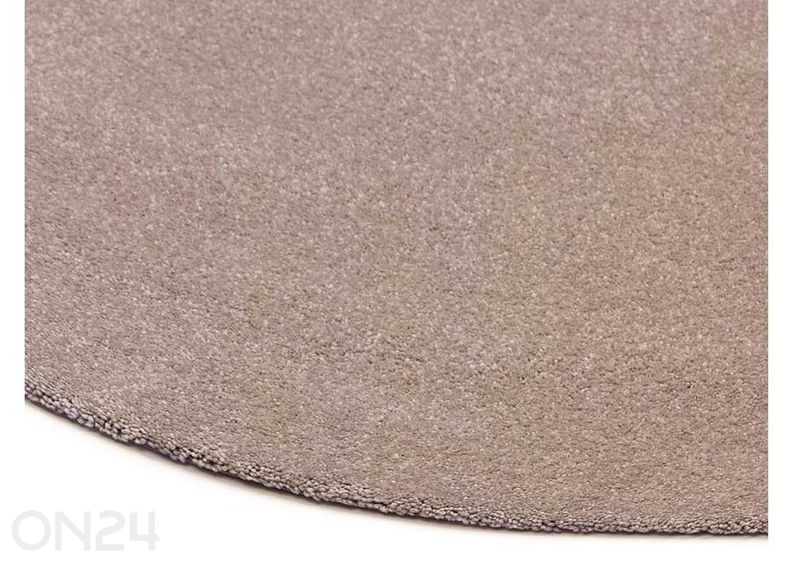 Narma velourmatto Wow™ pyöreä cocoa Ø 200 cm kuvasuurennos