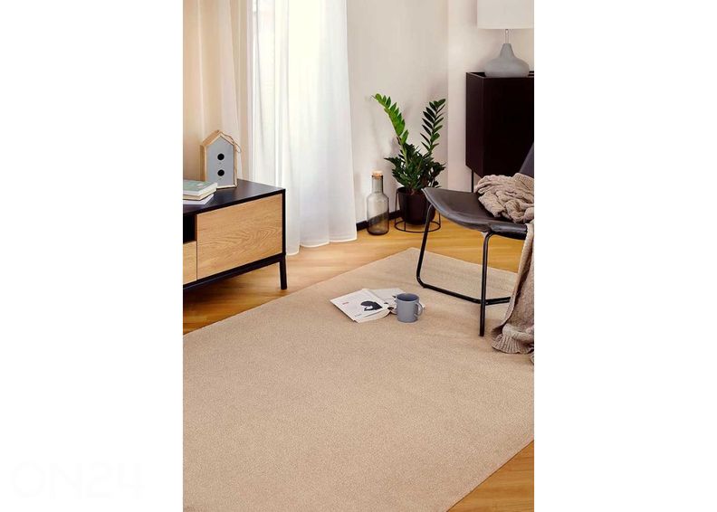 Narma veluurimatto Eden™ camel 300x400 cm kuvasuurennos