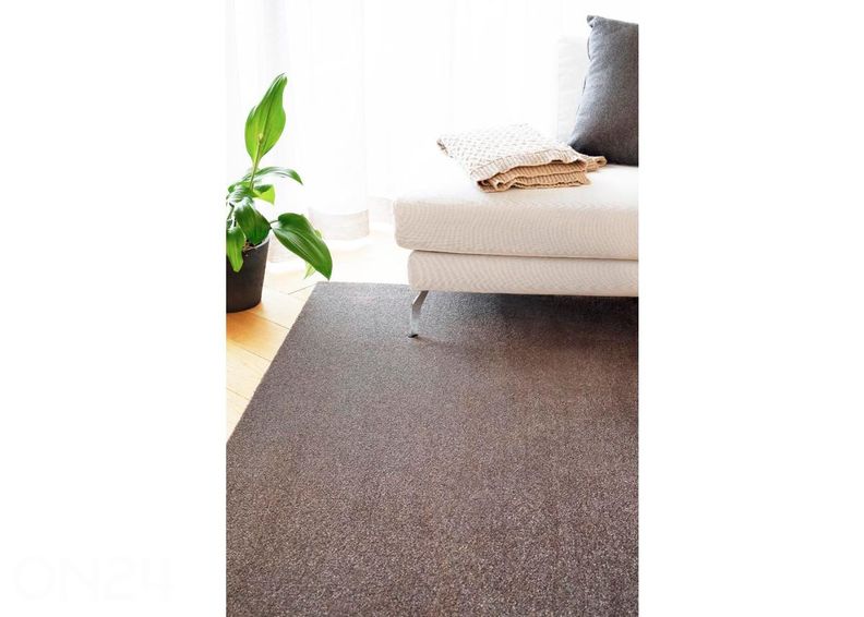 Narma veluurimatto Eden™ linen pyöreä Ø 200 cm kuvasuurennos