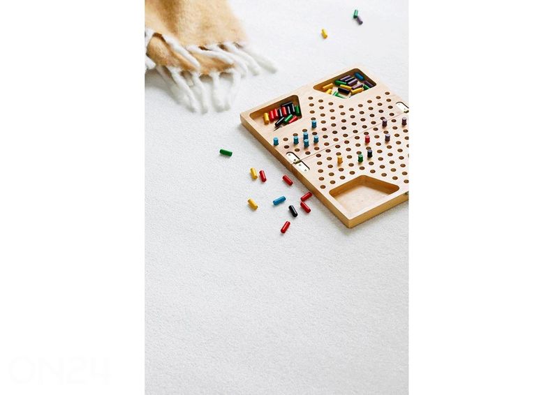 Narma veluurimatto Eden™ white 300x400 cm kuvasuurennos