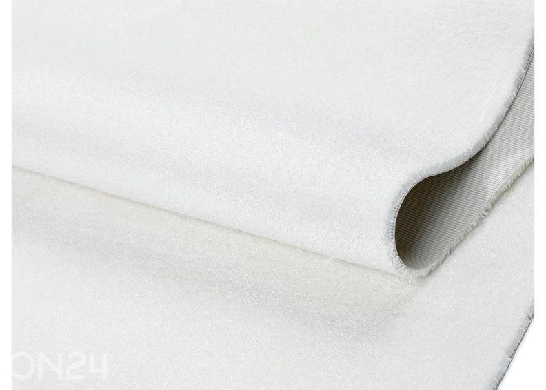 Narma veluurimatto Eden™ white pyöreä Ø 200 cm kuvasuurennos