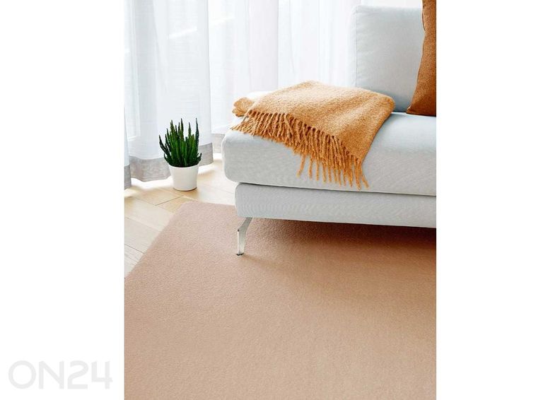 Narma veluurimatto Noble™ latte 120x160 cm kuvasuurennos