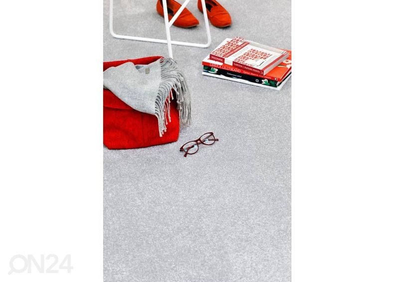 Narma veluurimatto Wow™ harmaa 67x133 cm kuvasuurennos