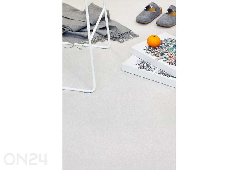 Narma veluurimatto Wow™ valkoinen 133x200 cm kuvasuurennos