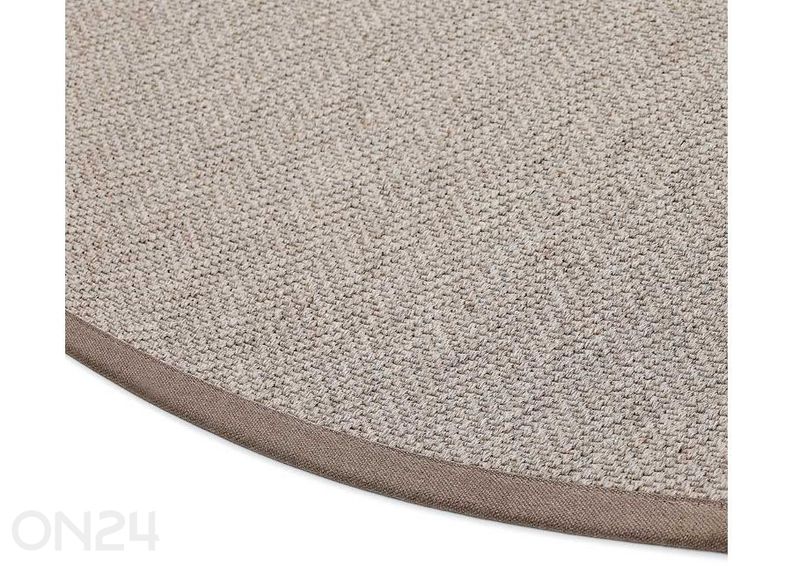 Narma villamatto Bergen™ pyöreä beige Ø 200 cm kuvasuurennos