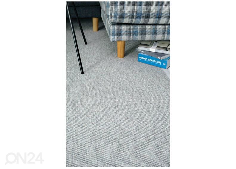 Narma villamatto Savanna™ harmaa 160x240 cm kuvasuurennos