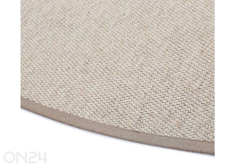 Narma villamatto Savanna™ pyöreä beige Ø 200 cm kuvasuurennos