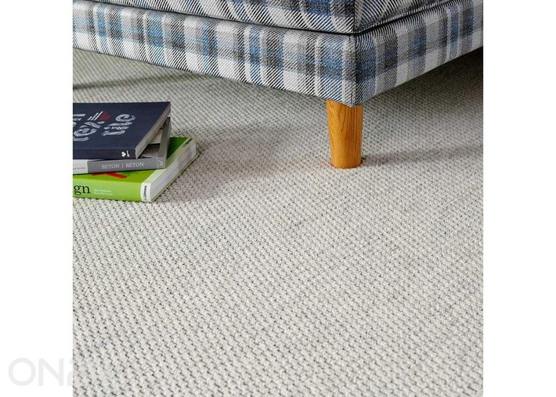 Narma villamatto Savanna™ white 80x240 cm kuvasuurennos