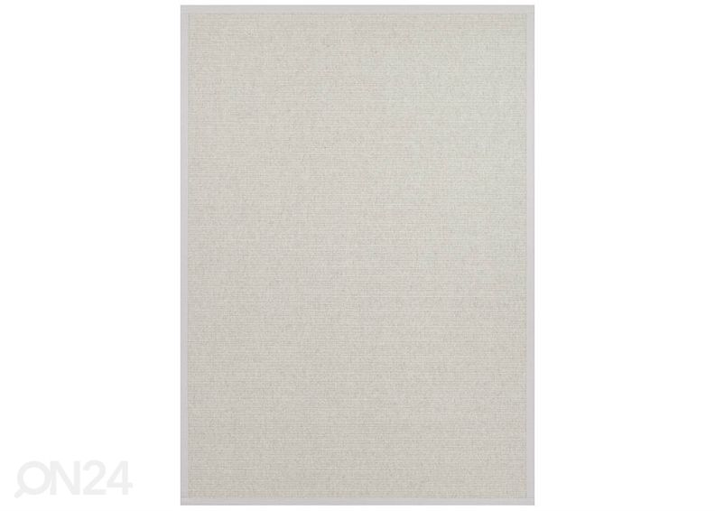 Narma villamatto Shetland linen cream 160x240 cm kuvasuurennos