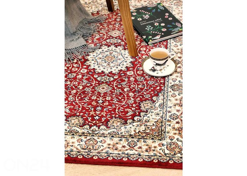 Narma viskoosimatto Fatima red 120x170 cm kuvasuurennos
