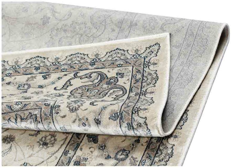 Narma viskoosimatto Fatima sand-blue 160x230 cm kuvasuurennos