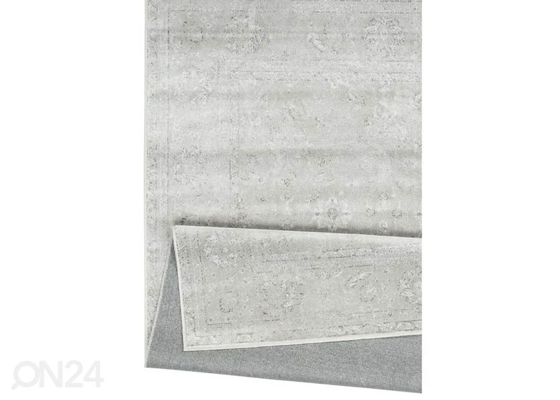Narma viskoosimatto Maya silver 80x220 cm kuvasuurennos