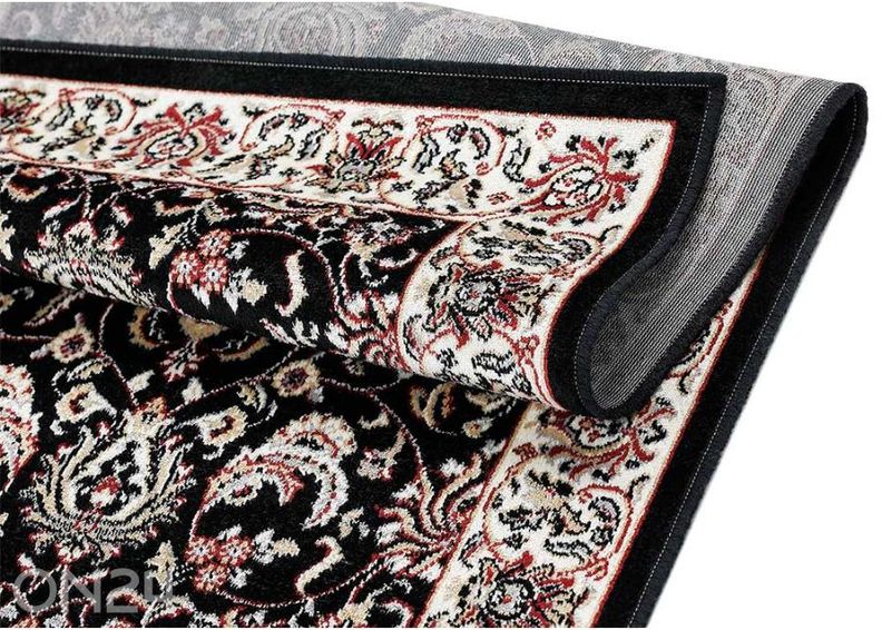 Narma viskoosimatto Yasmin black 140x200 cm kuvasuurennos