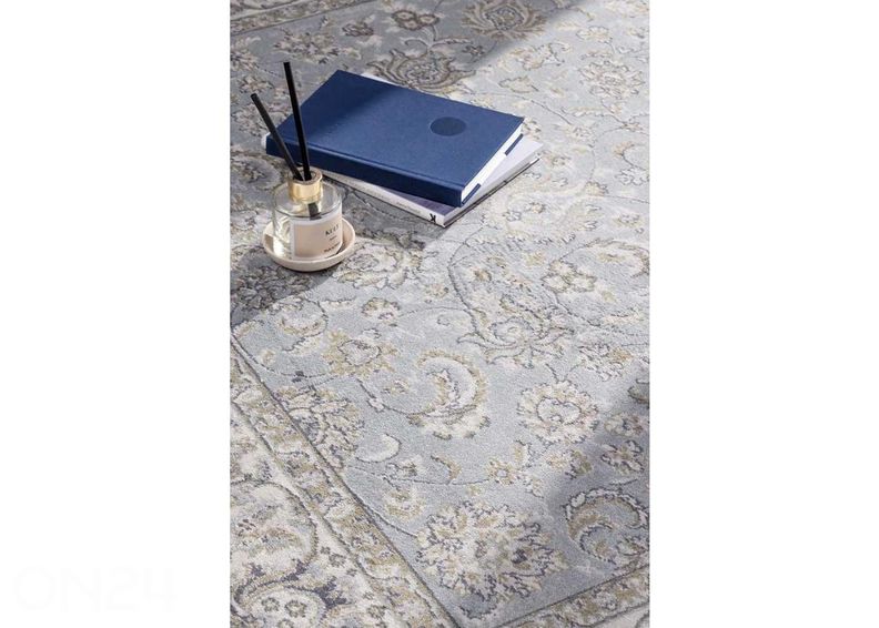 Narma viskoosimatto Yasmin blue 120x170 cm kuvasuurennos