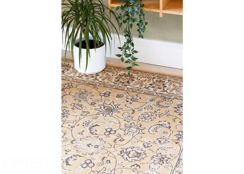 Narma viskoosimatto Yasmin gold 160x230 cm kuvasuurennos