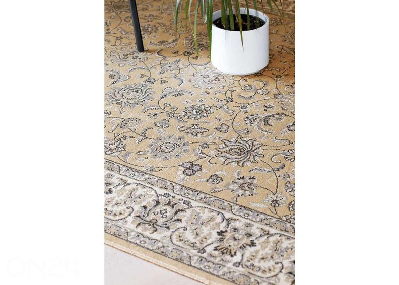 Narma viskoosimatto Yasmin gold 160x230 cm kuvasuurennos