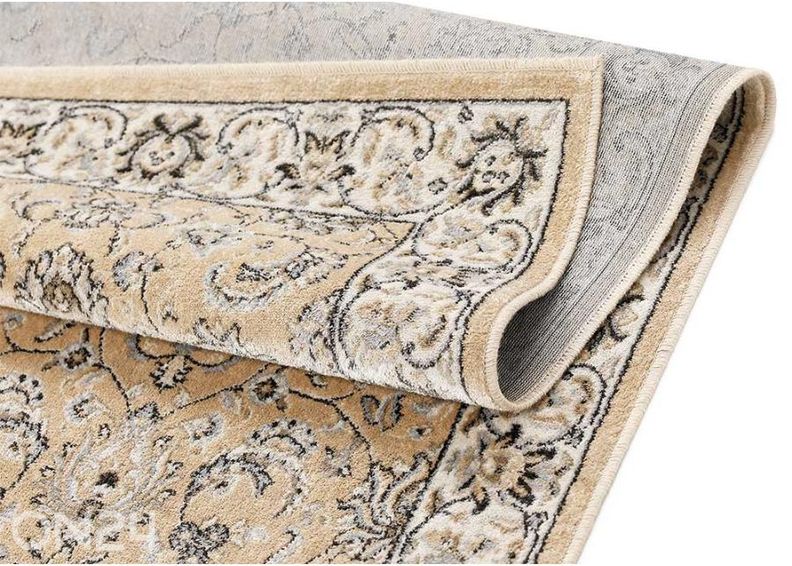 Narma viskoosimatto Yasmin gold 67x140 cm kuvasuurennos