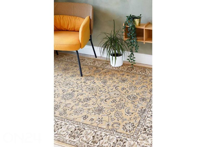 Narma viskoosimatto Yasmin gold 80x200 cm kuvasuurennos