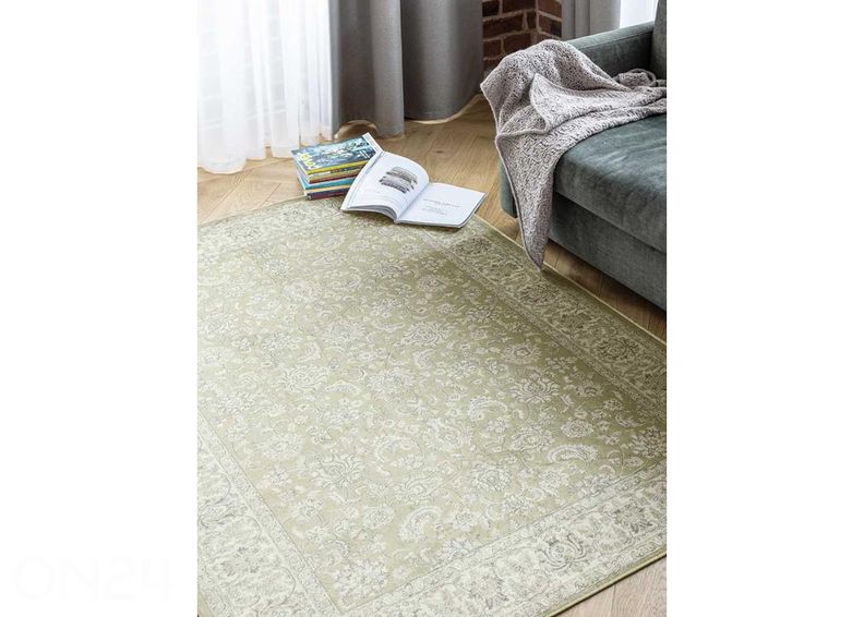 Narma viskoosimatto Yasmin green 160x230 cm kuvasuurennos