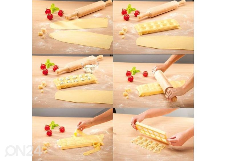 Neliönmuotoinen raviolimuotti Tescoma Delicia 10:lle kuvasuurennos