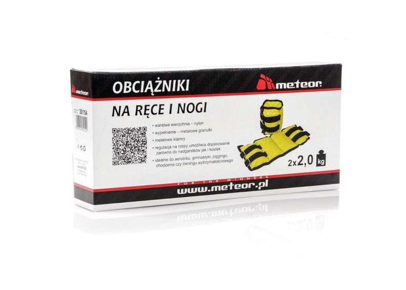 Nilkkapainot 0,5-2,5 kg Meteor kuvasuurennos