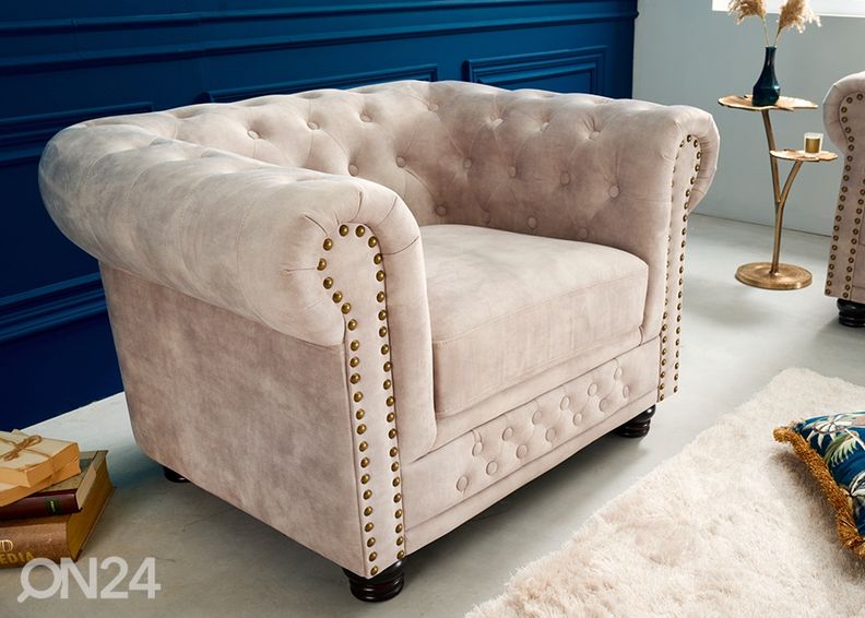 Nojatuoli Chesterfield kuvasuurennos