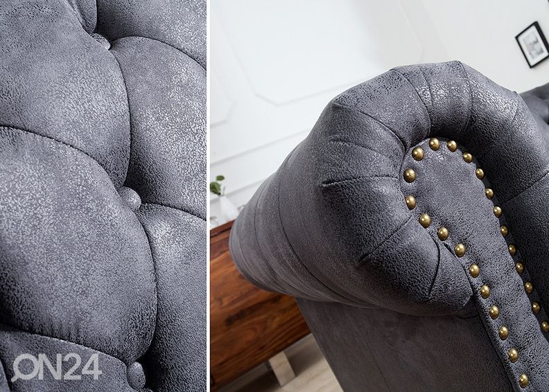 Nojatuoli Chesterfield kuvasuurennos