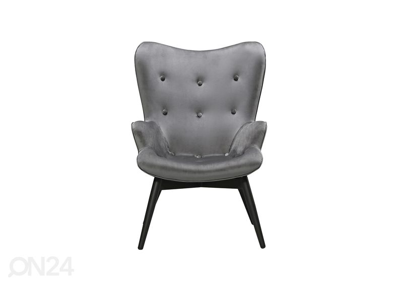 Nojatuoli, harmaa kuvasuurennos