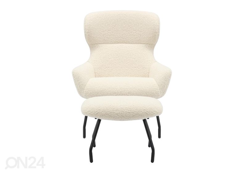 Nojatuoli ja rahi Eloise kuvasuurennos