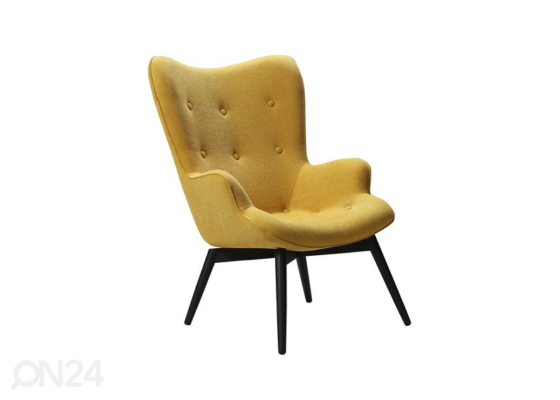 Nojatuoli, keltainen kuvasuurennos