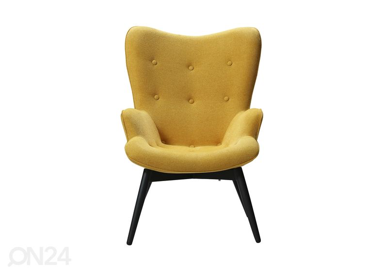 Nojatuoli, keltainen kuvasuurennos