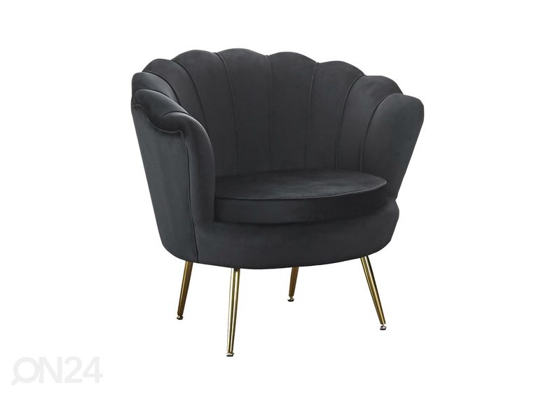 Nojatuoli, musta kuvasuurennos