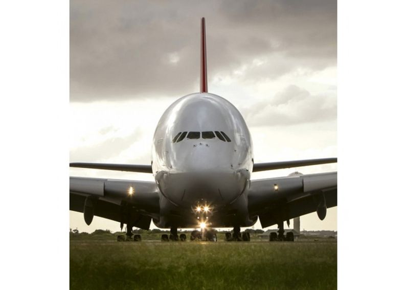 Non-woven kuvatapetti Airbus 225x250 cm kuvasuurennos